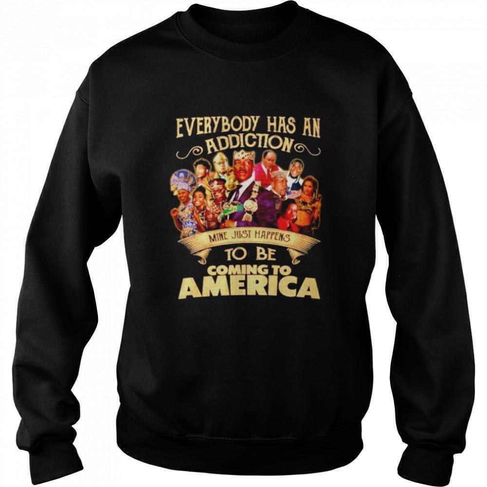 Addiction Is Coming Home Family Quote Cozy Gift Sweatshirt